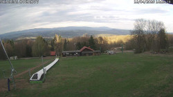 Spodní část sjezdovky