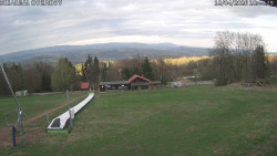 Spodní část sjezdovky