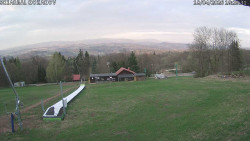 Spodní část sjezdovky