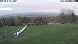 Spodní část sjezdovky