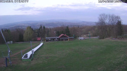 Spodní část sjezdovky