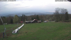 Spodní část sjezdovky