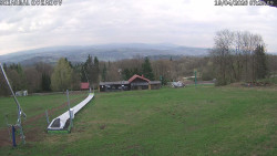 Spodní část sjezdovky