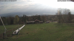 Spodní část sjezdovky