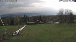 Spodní část sjezdovky