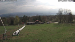 Spodní část sjezdovky