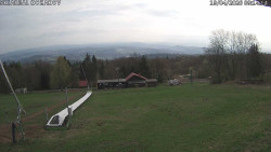 Spodní část sjezdovky