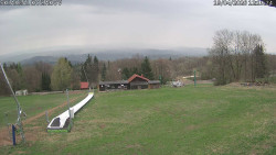 Spodní část sjezdovky