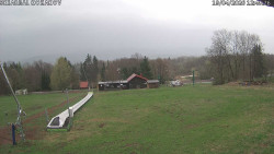 Spodní část sjezdovky