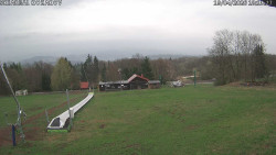 Spodní část sjezdovky