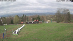 Spodní část sjezdovky