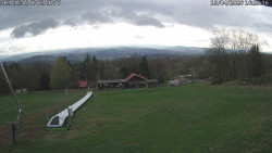 Spodní část sjezdovky