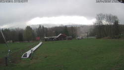 Spodní část sjezdovky