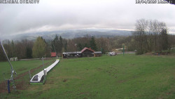 Spodní část sjezdovky