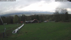 Spodní část sjezdovky