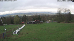 Spodní část sjezdovky