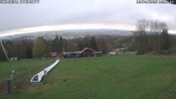 Spodní část sjezdovky