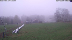 Spodní část sjezdovky