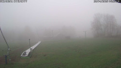 Spodní část sjezdovky