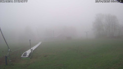 Spodní část sjezdovky