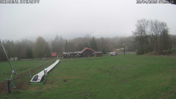 Spodní část sjezdovky