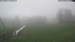 Spodní část sjezdovky