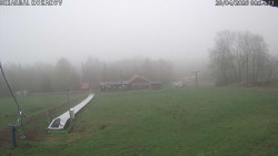 Spodní část sjezdovky