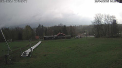 Spodní část sjezdovky