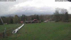 Spodní část sjezdovky