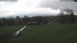 Spodní část sjezdovky