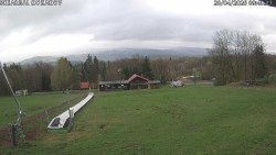 Spodní část sjezdovky