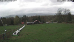 Spodní část sjezdovky