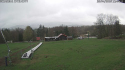 Spodní část sjezdovky