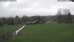 Spodní část sjezdovky