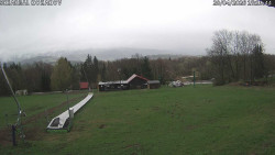 Spodní část sjezdovky