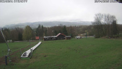 Spodní část sjezdovky