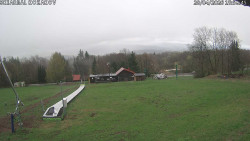 Spodní část sjezdovky