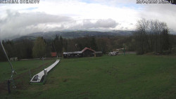 Spodní část sjezdovky