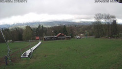 Spodní část sjezdovky