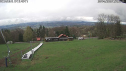 Spodní část sjezdovky