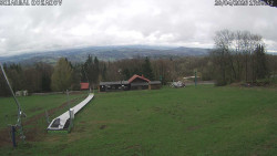 Spodní část sjezdovky