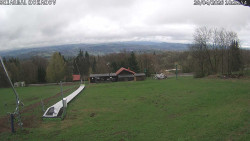 Spodní část sjezdovky