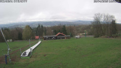 Spodní část sjezdovky