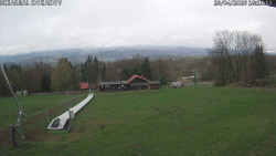 Spodní část sjezdovky