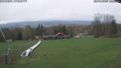 Spodní část sjezdovky