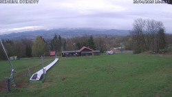 Spodní část sjezdovky