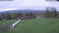 Spodní část sjezdovky