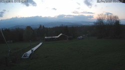 Spodní část sjezdovky