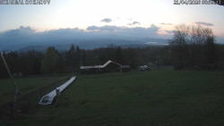 Spodní část sjezdovky