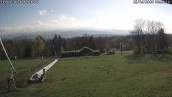 Spodní část sjezdovky